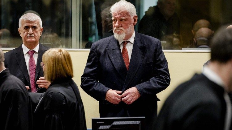 Slobodan Prajlak devant le TPIY, peu avant son suicide, le mercredi 29 novembre 2017.