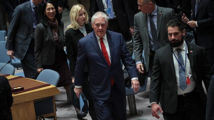 Il Segretario di Stato Usa Tillerson