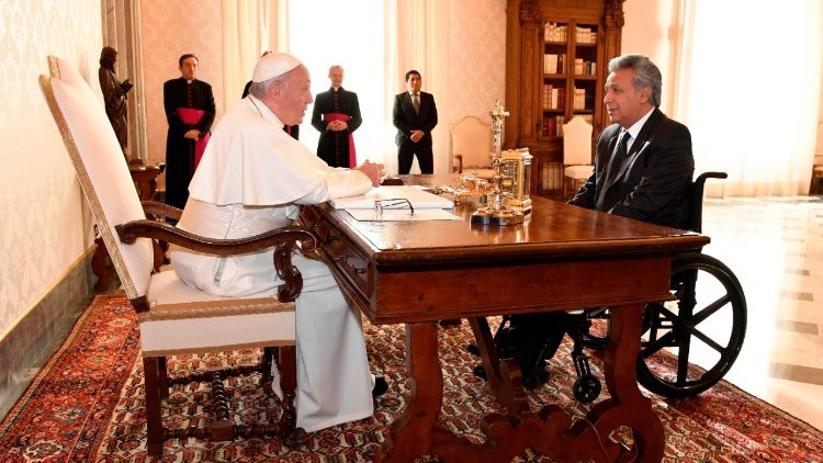 Presidente do Equador Lenín Moreno Garcés