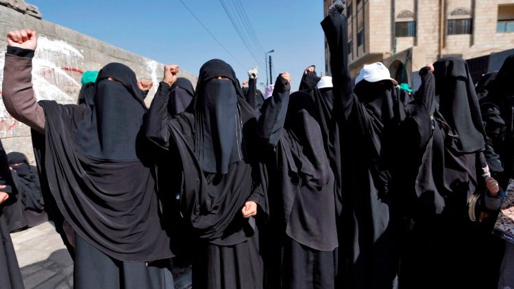 Eine Demo in der Hauptstadt Sanaa