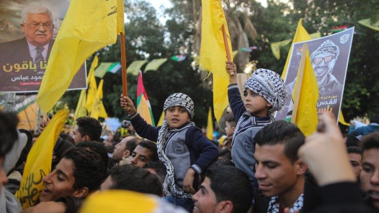 Recente manifestazione dei palestinesi a Gaza 