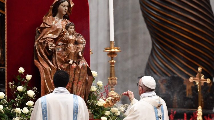 Messa presieduta da Papa Francesco nella solennità di Maria Santissima Madre Di Dio