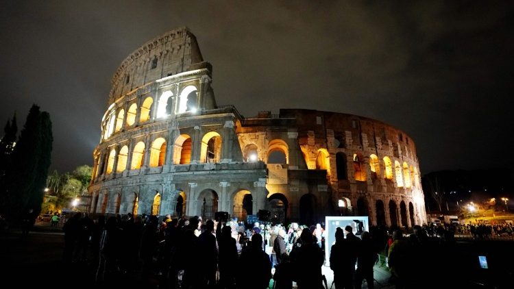 Das Kolosseum in Rom