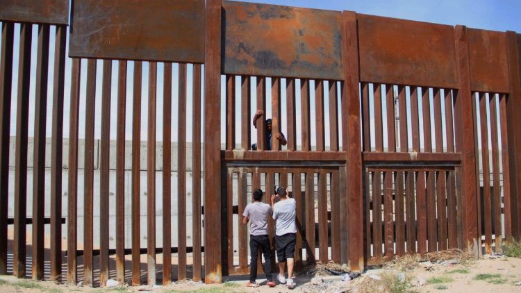 Am Grenzzaun zwischen Mexiko und den USA