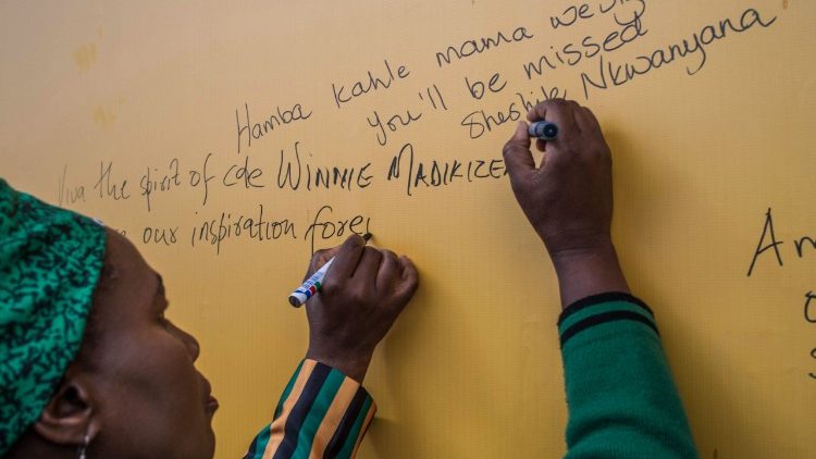 Anti-Apartheid-Wand in Südafrika