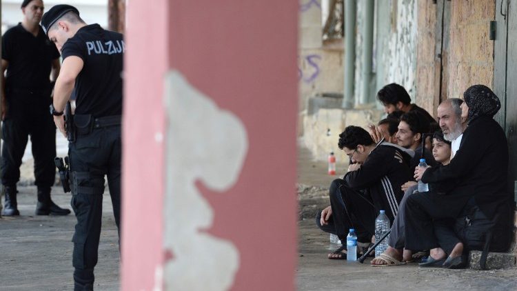 Migranten und Asylsuchende, hier auf Malta