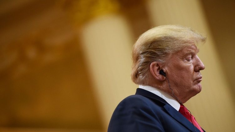 Donald Trump à Helsinki en Finlande, le 16 juillet 2018.