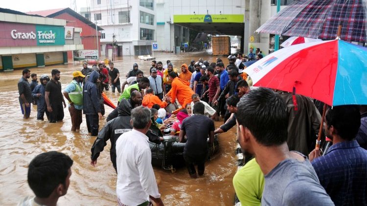 Torrential monsoon rains have cause immense damage to life and property in India's Kerala state. 