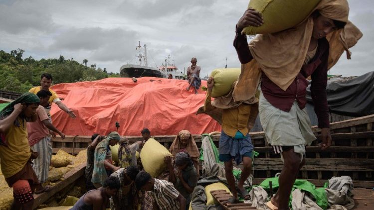 Im Flüchtlingslager Cox´s Bazar in Bangladesch