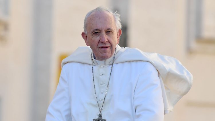 Pope Francis at the General Audience of September 26, 2018.