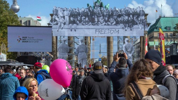Berlin am Mittwoch, dem Tag der deutschen Einheit