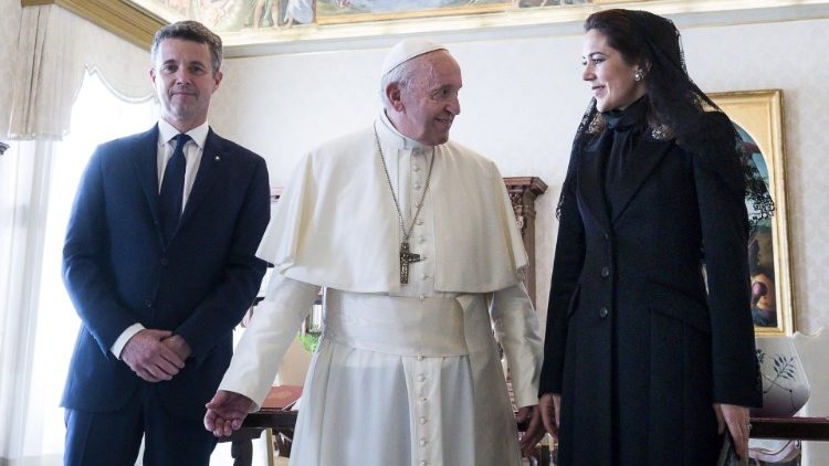 VATICAN-DENMARK-POPE