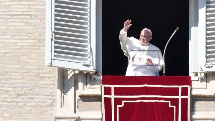 Le Pape lors de l'angélus du dimanche 18 novembre 2018.