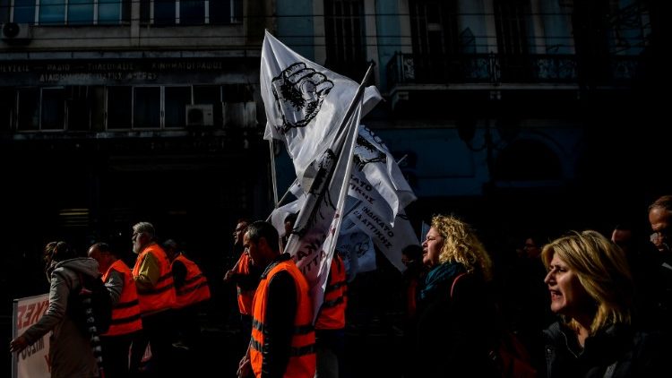 GREECE-ECONOMY-STRIKE-LABOUR