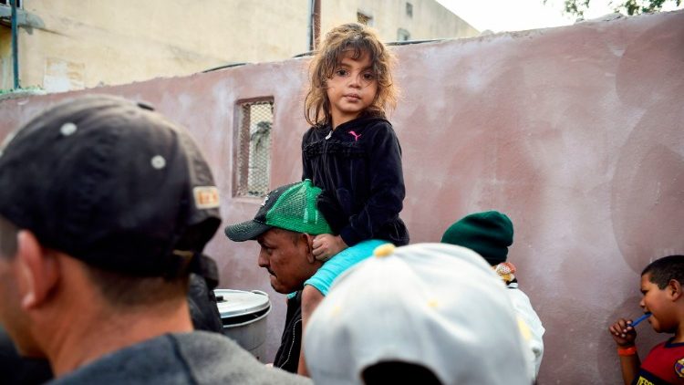  Migrantes hondurenhos em Playas de Tijuana, México