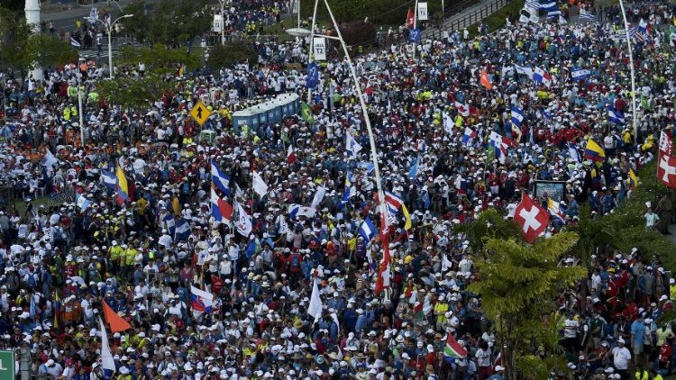 Hàng chục ngàn bạn trẻ từ khắp thế giới hội về Panama