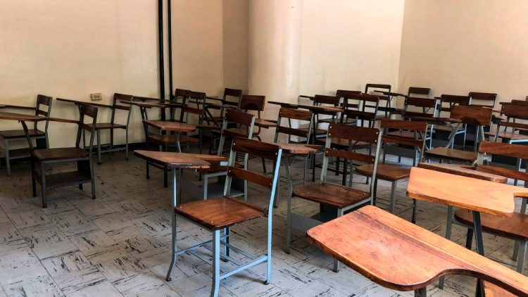 Leeres Klassenzimmer