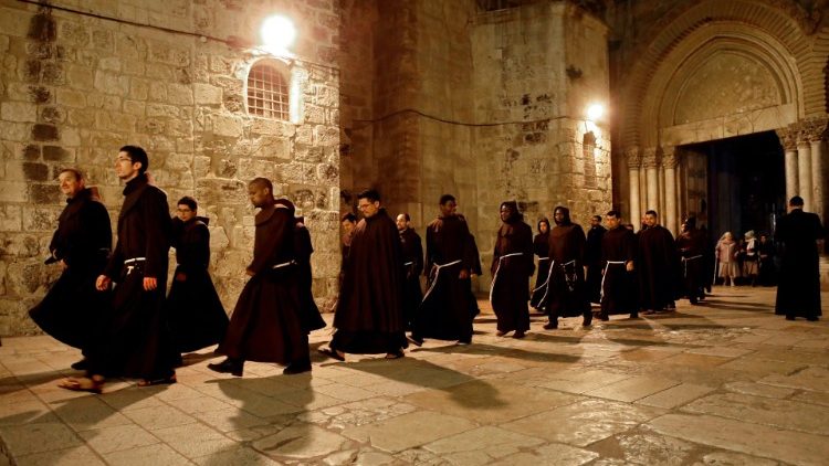 Franziskaner, hier in Israel