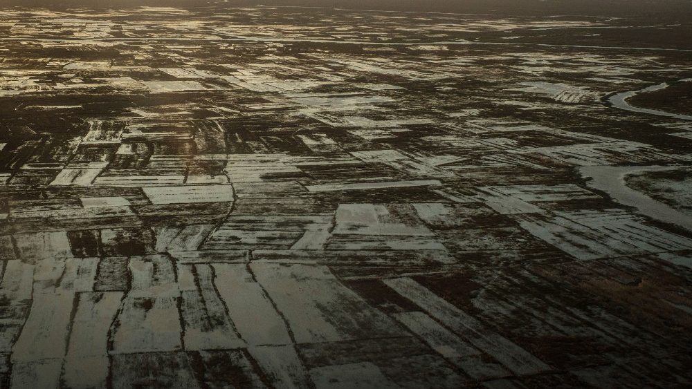 Zone ancora completamente allagate