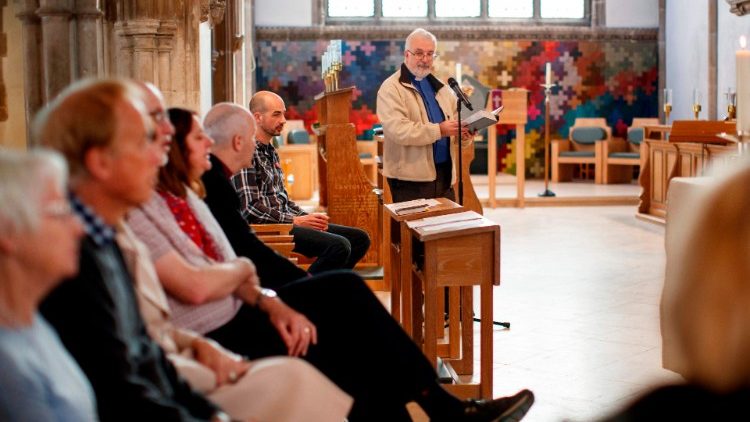 Cattedrale di Chelmsford in Inghilterra, dove ieri si è tenuto un incontro di preghiera sulla Brexit