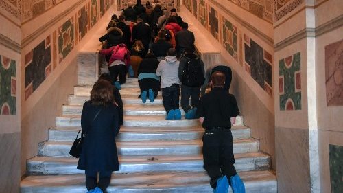 Heilige Stiege in Rom erstmals seit 300 Jahren wieder freigelegt