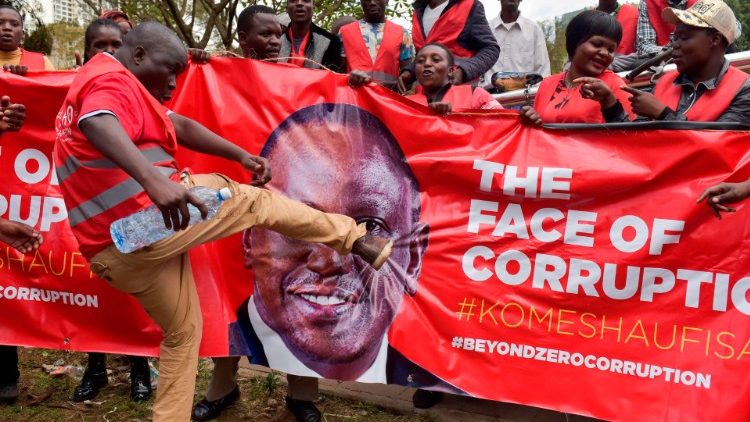 Proteste gegen Kenias Präsident Kenyatta