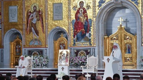 Texto integral da saudação do Papa na Oração do Pai Nosso