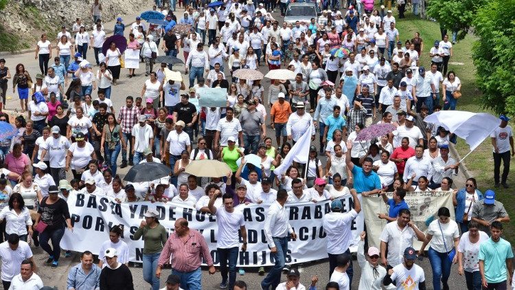 Protestas en Honduras