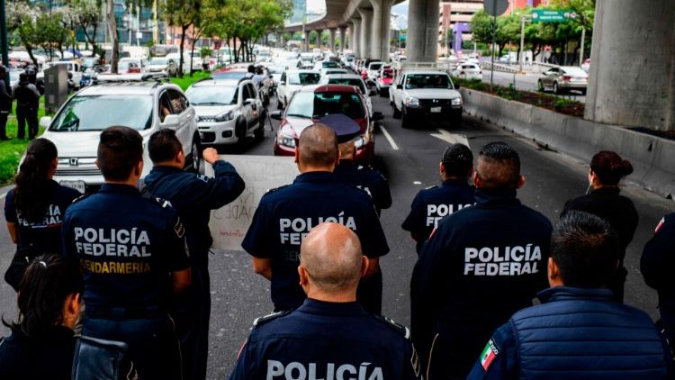 MEXICO-POLICE-NATIONAL GUARD-PROTEST
