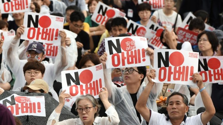 Napięcia pomiędzy Koreą Płd. i Japonią, biskupi apelują o dialog