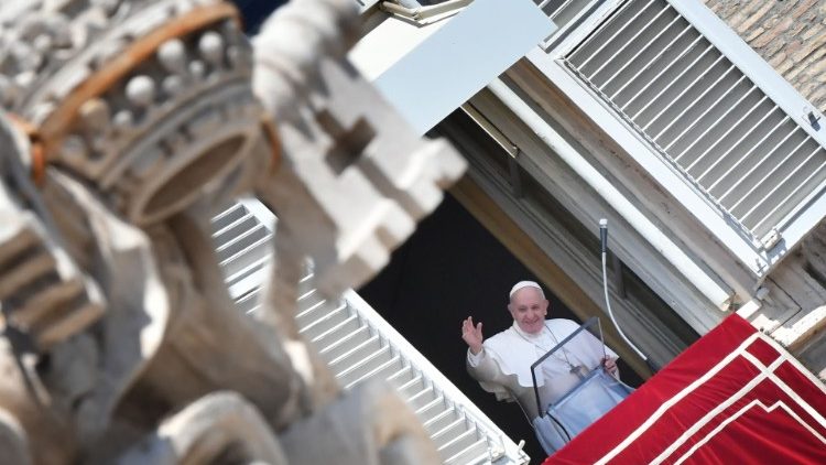 Der Papst beim Angelus