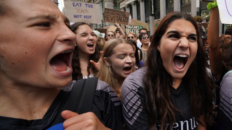 Protesty klimatyczne w Nowym Jorku