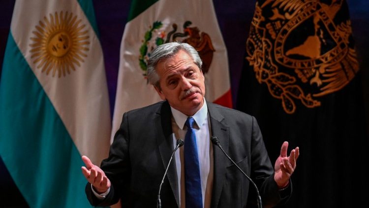 Der frisch gewählte Präsident Argentiniens, Alberto Fernandez