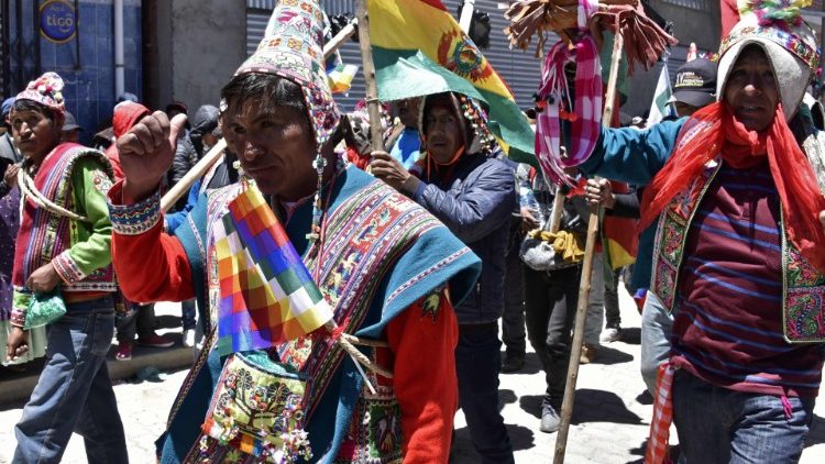 Proteste in Bolivien