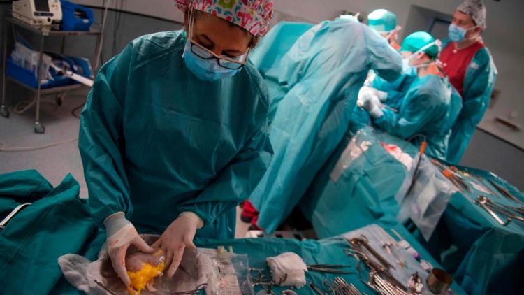 Operation in deutschem Krankenhaus