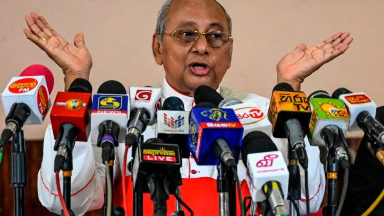 Le cardinal Malcom Ranjith, archevêque de Colombo.