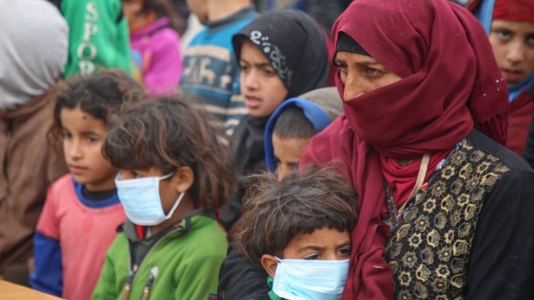 Desplazados a causa de la guerra 