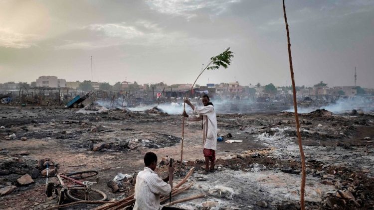 Zwei Fulani (Vater und Sohn) in Bamako