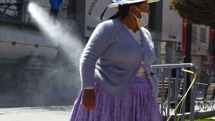 A Covid-19 na Bolívia está se propagando rapidamente. O atual nível de contágio deve durar ainda sete semanas