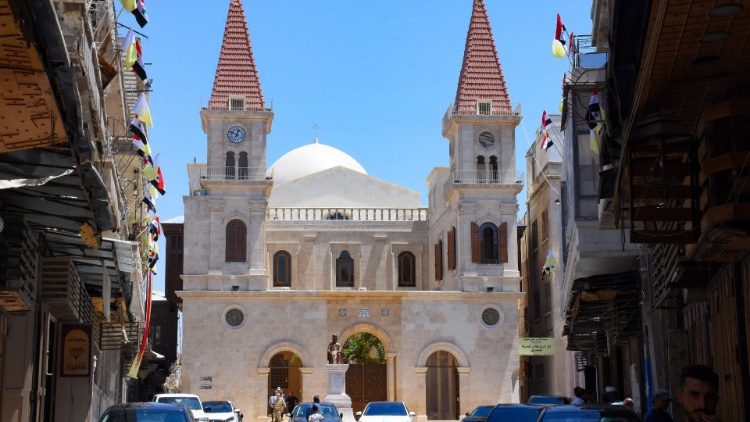 Kathedrale in Aleppo, Syrien