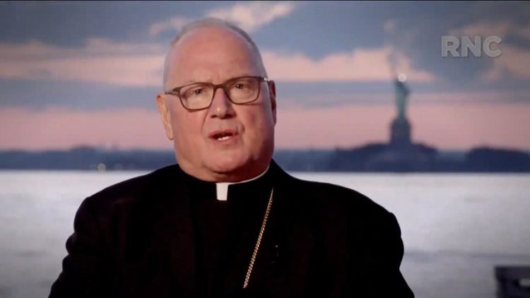 Kardinal Timothy Dolan hielt das Eröffnungsgebet beim Parteitag der US-Republikaner 
