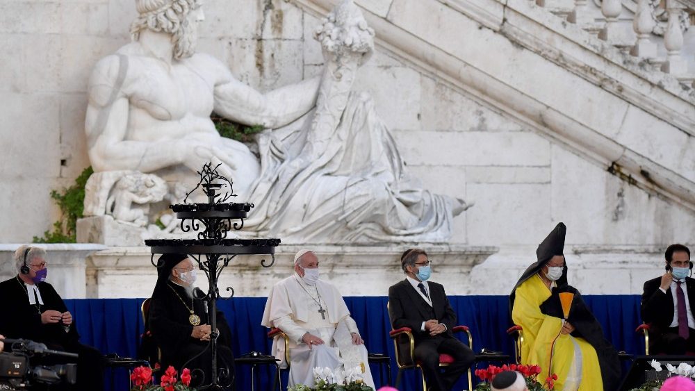 Záver medzináboženského stretnutia na rímskom Kapitole (20. okt. 2020)