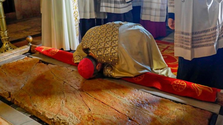 O Patriarca de Jerusalém, Dom Pierbattista Pizzaballa