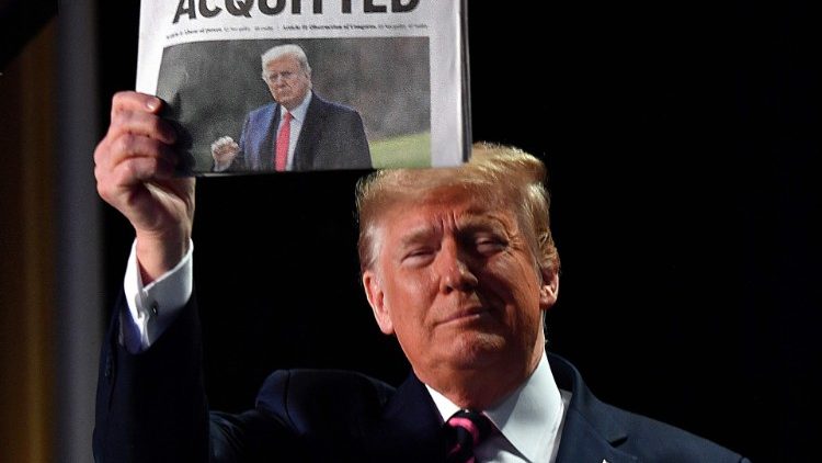 Trump beim Gebetsfrühstück 2020