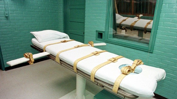 What is known as the "death chamber" where inmates are executed in Texas, USA