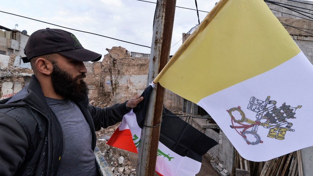 A preparação para a visita do Pontífice