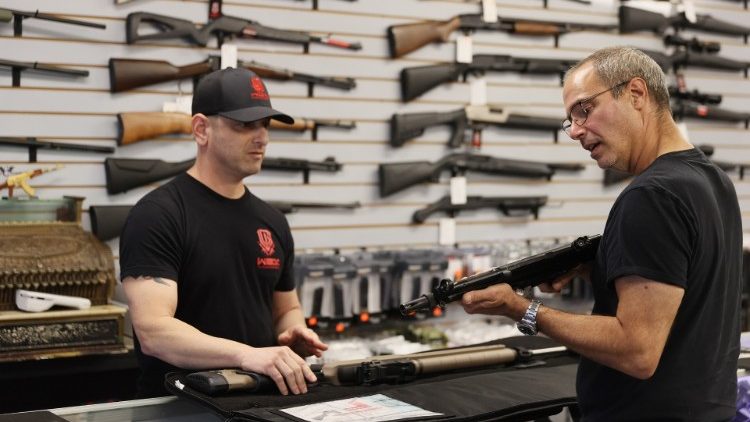 Waffengeschäft in den USA