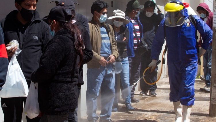 Campaña de vacunación en Bolivia