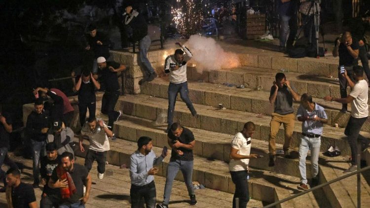 Confrontos em Jerusalém