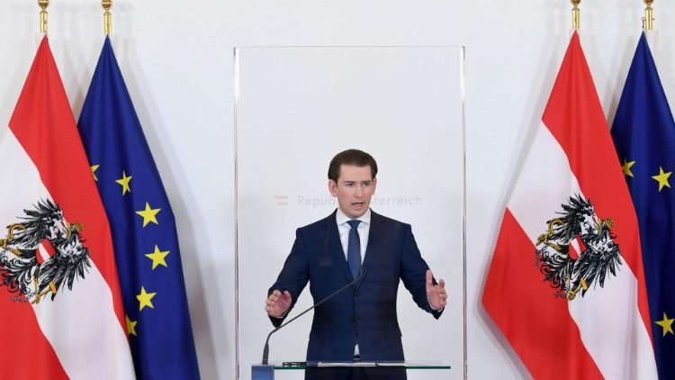 Der österreichische Bundeskanzler Sebastian Kurz